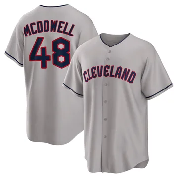 Sam Mcdowell Youth Cleveland Guardians Replica Road Jersey - Gray