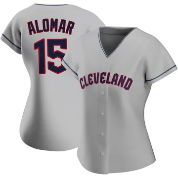 Sandy Alomar Women's Cleveland Guardians Authentic Road Jersey - Gray