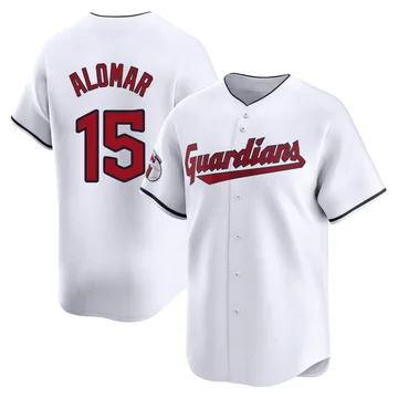 Sandy Alomar Youth Cleveland Guardians Limited Home Jersey - White