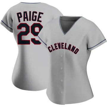 Satchel Paige Women's Cleveland Guardians Authentic Road Jersey - Gray