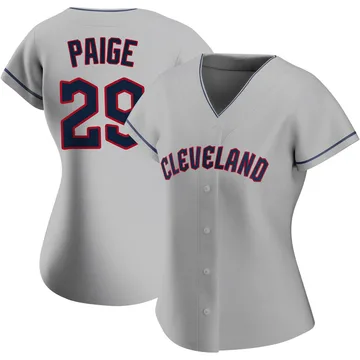 Satchel Paige Women's Cleveland Guardians Authentic Road Jersey - Gray