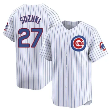 Seiya Suzuki Men's Chicago Cubs Limited Home Jersey - White