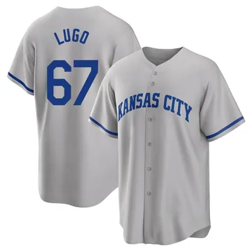 Seth Lugo Men's Kansas City Royals Replica 2022 Road Jersey - Gray