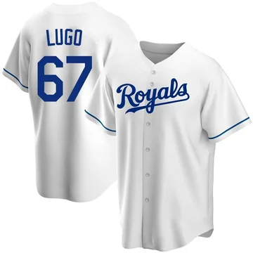 Seth Lugo Men's Kansas City Royals Replica Home Jersey - White