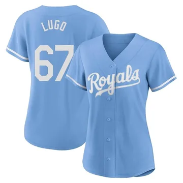 Seth Lugo Women's Kansas City Royals Authentic 2022 Alternate Jersey - Light Blue