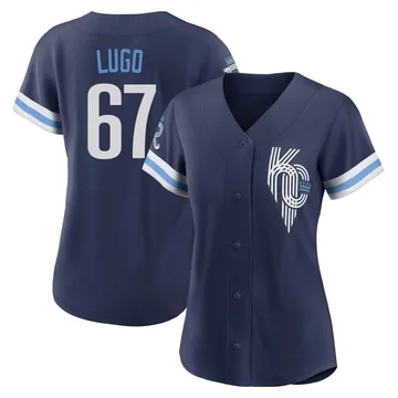 Seth Lugo Women's Kansas City Royals Authentic 2022 City Connect Jersey - Navy