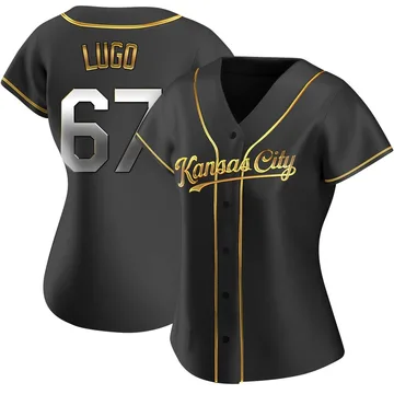 Seth Lugo Women's Kansas City Royals Replica Alternate Jersey - Black Golden