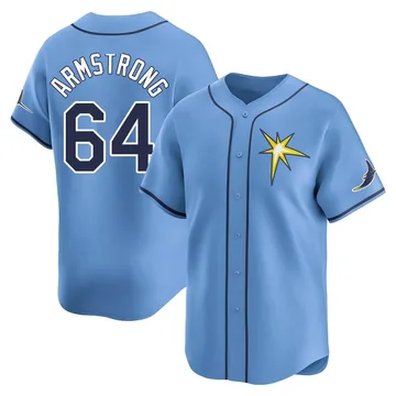 Shawn Armstrong Men's Tampa Bay Rays Limited Alternate Jersey - Light Blue