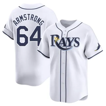 Shawn Armstrong Men's Tampa Bay Rays Limited Home Jersey - White