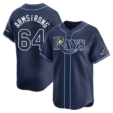 Shawn Armstrong Youth Tampa Bay Rays Limited Away Jersey - Navy