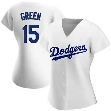 Shawn Green Women's Los Angeles Dodgers Authentic Home Jersey - White