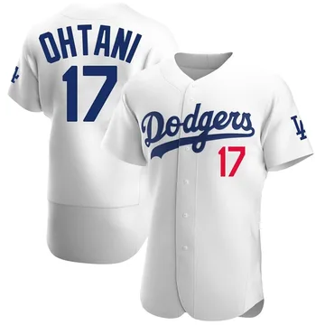 Shohei Ohtani Men's Los Angeles Dodgers Authentic Home Jersey - White