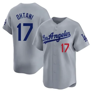 Shohei Ohtani Men's Los Angeles Dodgers Limited Away Jersey - Gray