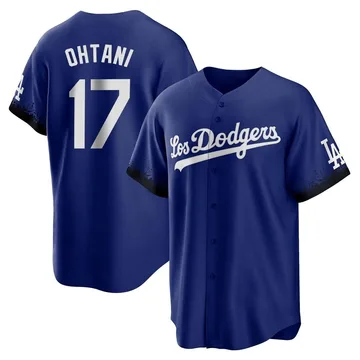 Shohei Ohtani Men's Los Angeles Dodgers Replica 2021 City Connect Jersey - Royal