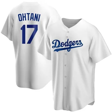 Shohei Ohtani Men's Los Angeles Dodgers Replica Home Jersey - White