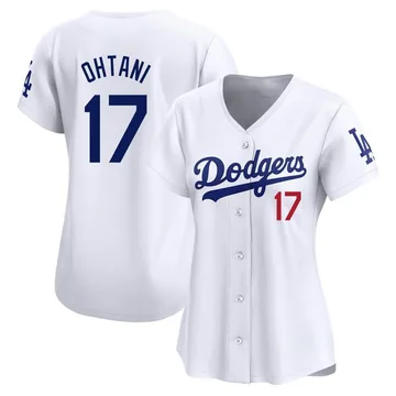 Shohei Ohtani Women's Los Angeles Dodgers Limited Home Jersey - White