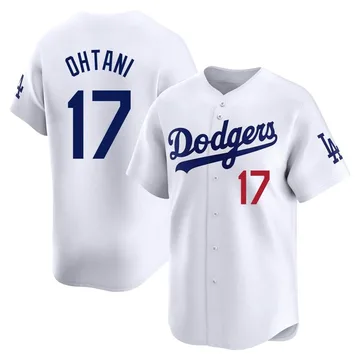 Shohei Ohtani Youth Los Angeles Dodgers Limited Home Jersey - White