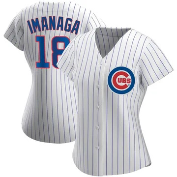 Shota Imanaga Women's Chicago Cubs Authentic Home Jersey - White