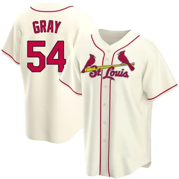 Sonny Gray Men's St. Louis Cardinals Replica Alternate Jersey - Cream