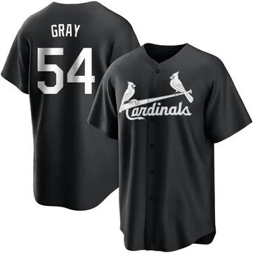 Sonny Gray Men's St. Louis Cardinals Replica Jersey - Black/White