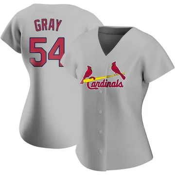 Sonny Gray Women's St. Louis Cardinals Authentic Road Jersey - Gray