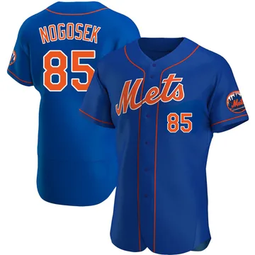 Stephen Nogosek Men's New York Mets Authentic Alternate Jersey - Royal