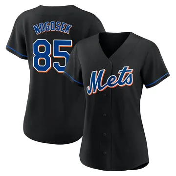 Stephen Nogosek Women's New York Mets Authentic 2022 Alternate Jersey - Black