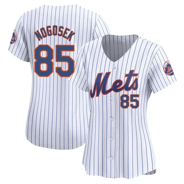 Stephen Nogosek Women's New York Mets Limited Home Jersey - White