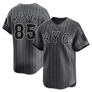 Stephen Nogosek Youth New York Mets Limited Graphite 2024 City Connect Jersey