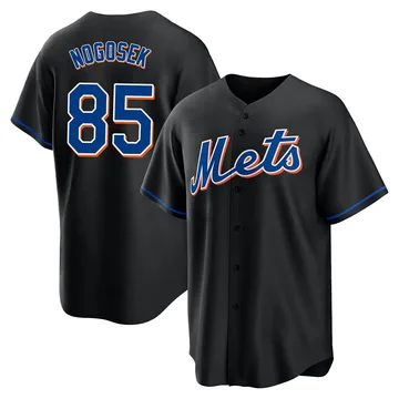 Stephen Nogosek Youth New York Mets Replica 2022 Alternate Jersey - Black