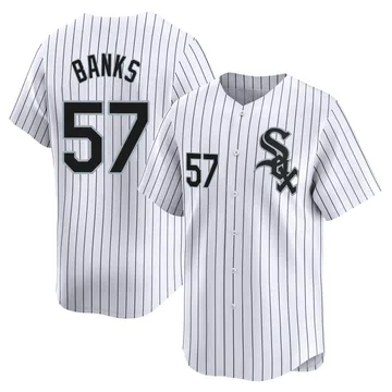 Tanner Banks Men's Chicago White Sox Limited Home Jersey - White