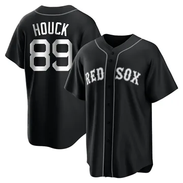 Tanner Houck Men's Boston Red Sox Replica Jersey - Black/White