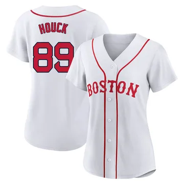 Tanner Houck Women's Boston Red Sox Authentic 2021 Patriots' Day Jersey - White