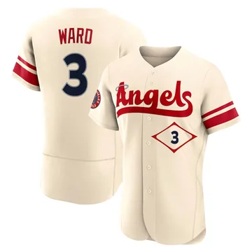 Taylor Ward Men's Los Angeles Angels Authentic 2022 City Connect Jersey - Cream