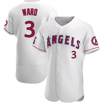 Taylor Ward Men's Los Angeles Angels Authentic Jersey - White