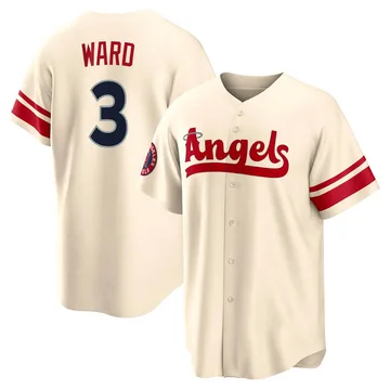 Taylor Ward Men's Los Angeles Angels Replica 2022 City Connect Jersey - Cream