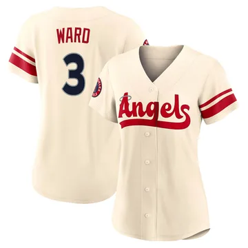 Taylor Ward Women's Los Angeles Angels Authentic 2022 City Connect Jersey - Cream