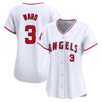 Taylor Ward Women's Los Angeles Angels Limited Home Jersey - White