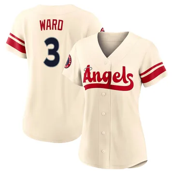 Taylor Ward Women's Los Angeles Angels Replica 2022 City Connect Jersey - Cream