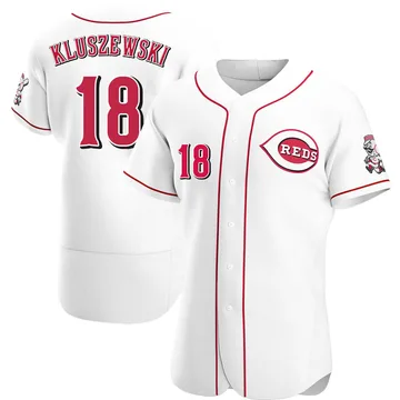 Ted Kluszewski Men's Cincinnati Reds Authentic Home Jersey - White