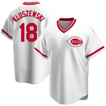 Ted Kluszewski Youth Cincinnati Reds Replica Home Cooperstown Collection Jersey - White