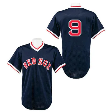 Ted Williams Men's Boston Red Sox Authentic 1990 Throwback Jersey - Navy Blue