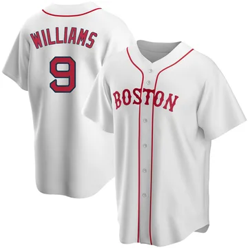 Ted Williams Men's Boston Red Sox Replica Alternate Jersey - White