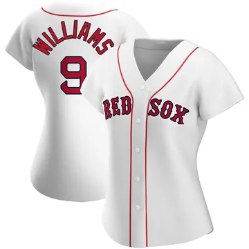 Ted Williams Women's Boston Red Sox Authentic Home Jersey - White