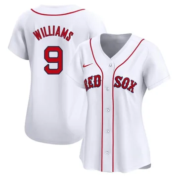 Ted Williams Women's Boston Red Sox Limited Home Jersey - White