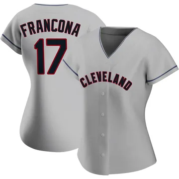 Terry Francona Women's Cleveland Guardians Replica Road Jersey - Gray