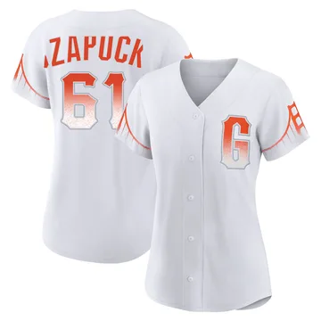 Thomas Szapucki Women's San Francisco Giants Authentic 2021 City Connect Jersey - White