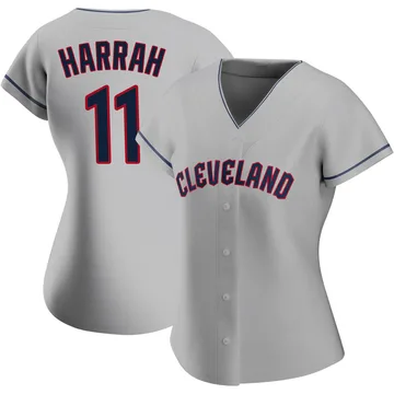 Toby Harrah Women's Cleveland Guardians Authentic Road Jersey - Gray