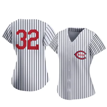 Tom Browning Women's Cincinnati Reds Authentic 2022 Field Of Dreams Jersey - White