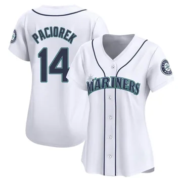 Tom Paciorek Women's Seattle Mariners Limited Home Jersey - White